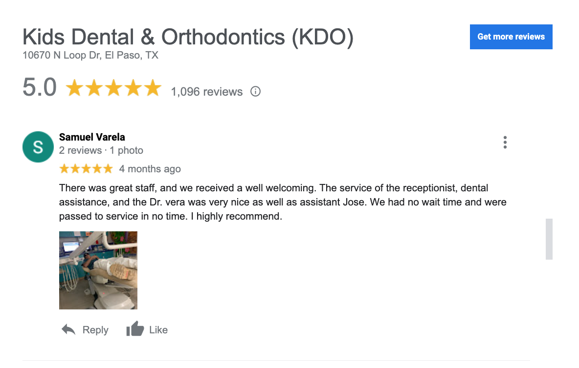 Reviews for Dr. Edward Vera Kids Dental & Orthodontics Best Reviews